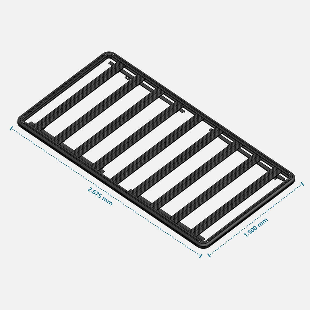 Dachträger ExRoof für VW T5 / T5.1 / T6 / T6.1 – L1/SWB (Multivan, Transporter, Caravelle, Kombi)