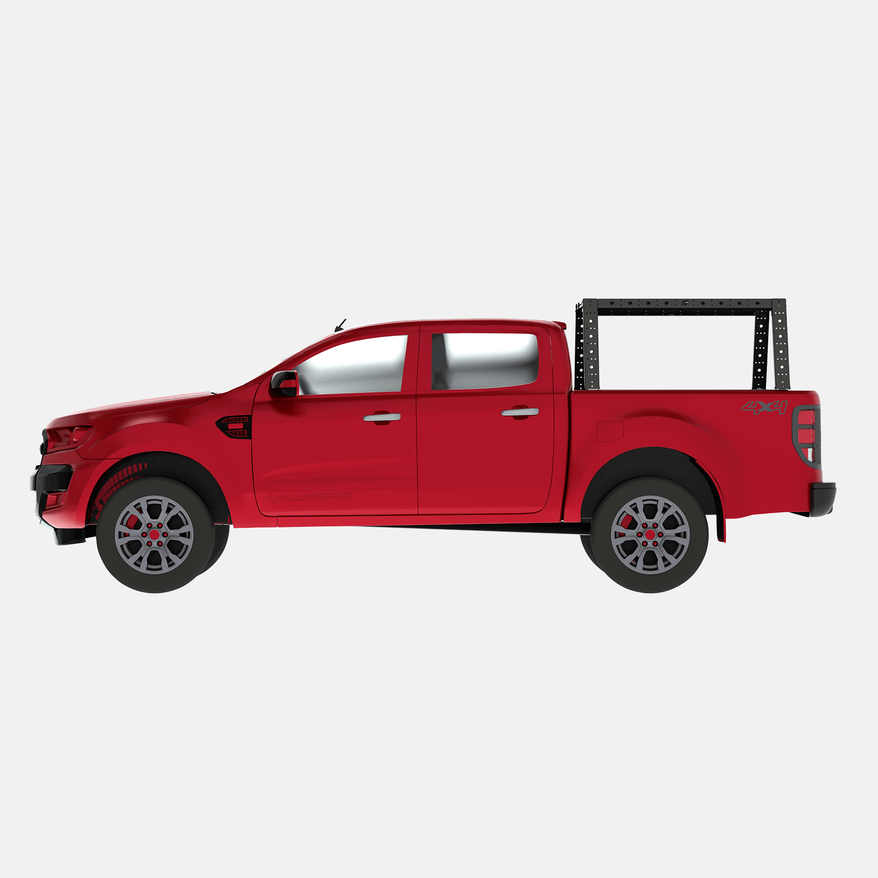 B-Rack Double Cab - different heights