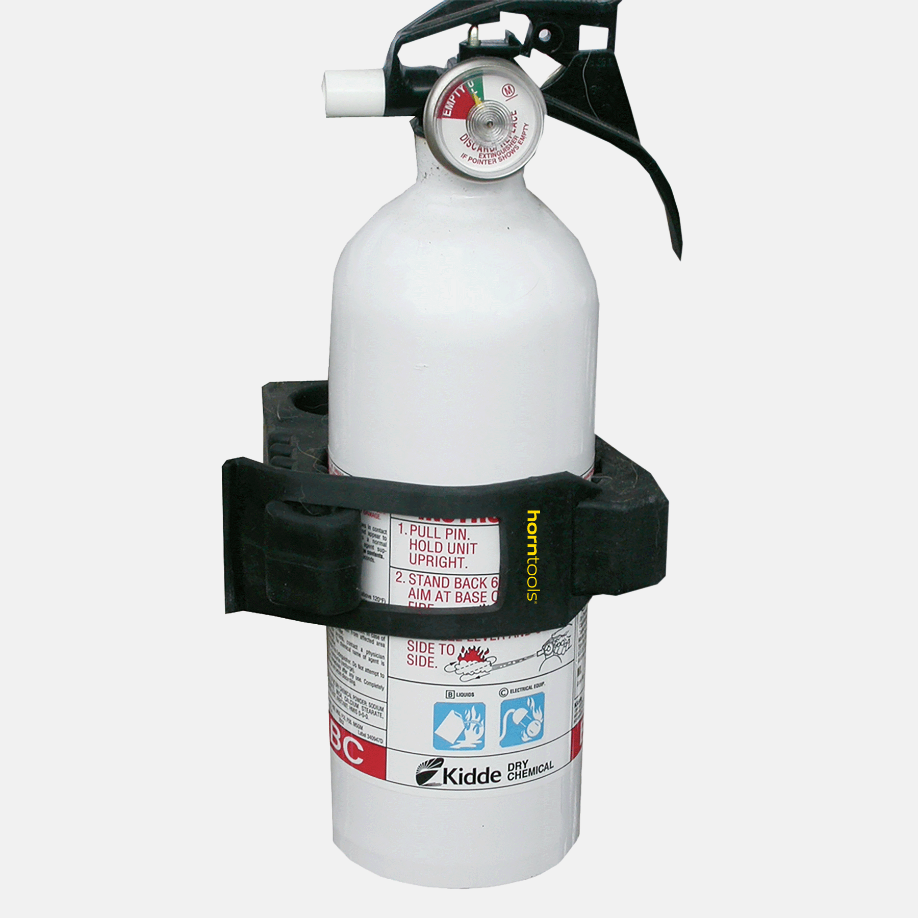 Quick Fist 70-83 mm bottles - fire extinguisher holder