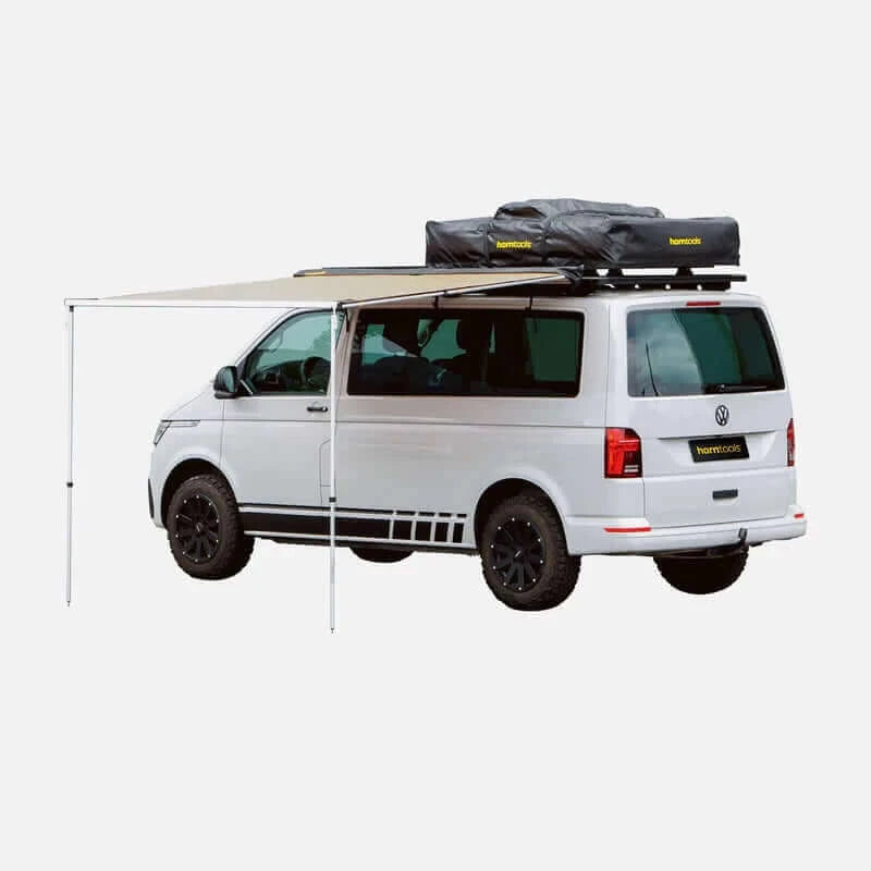 Awning room telescopic pole 