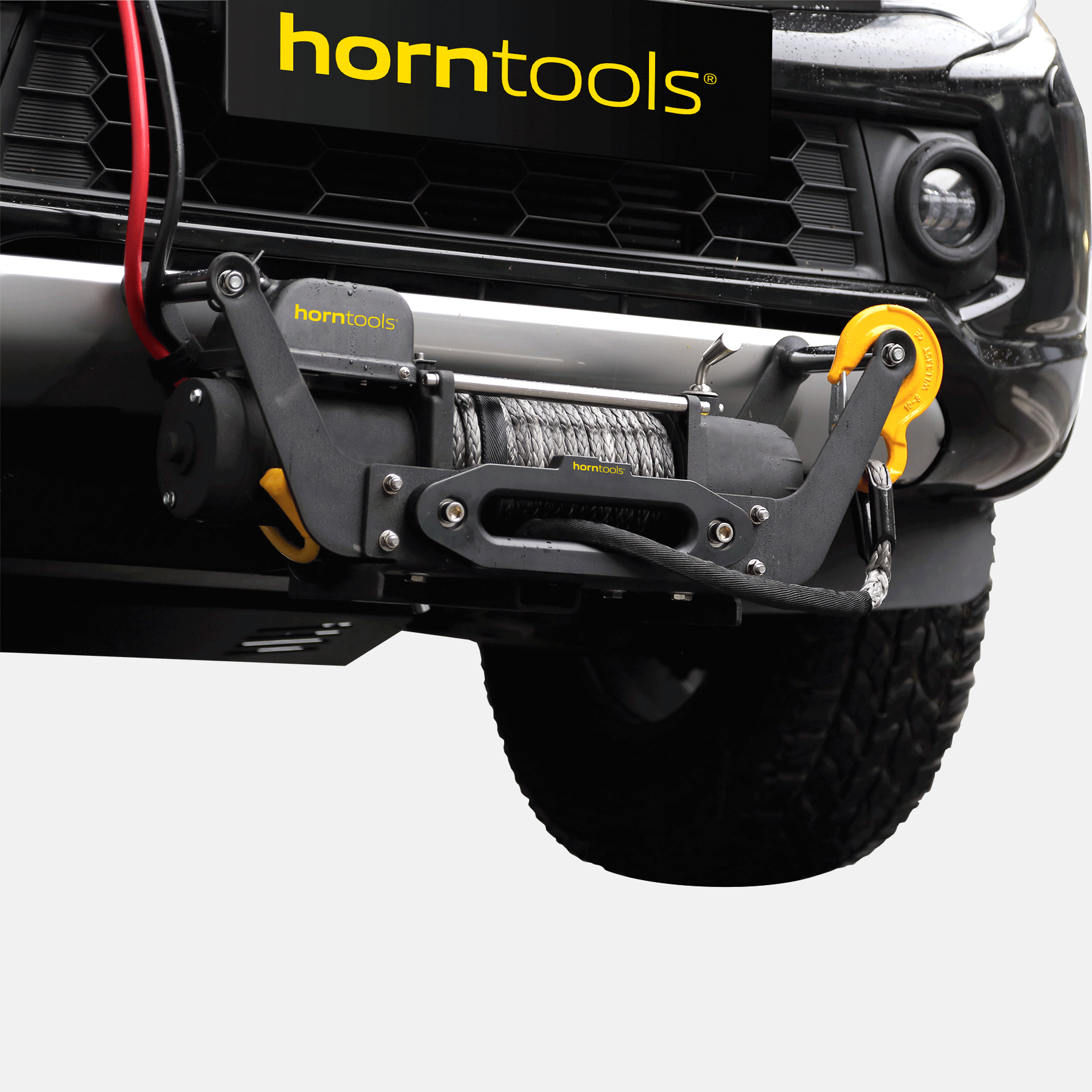 Winch system Alpha Mobil for Toyota HiLux & Vigo 2005 - 2016 4.3 tons