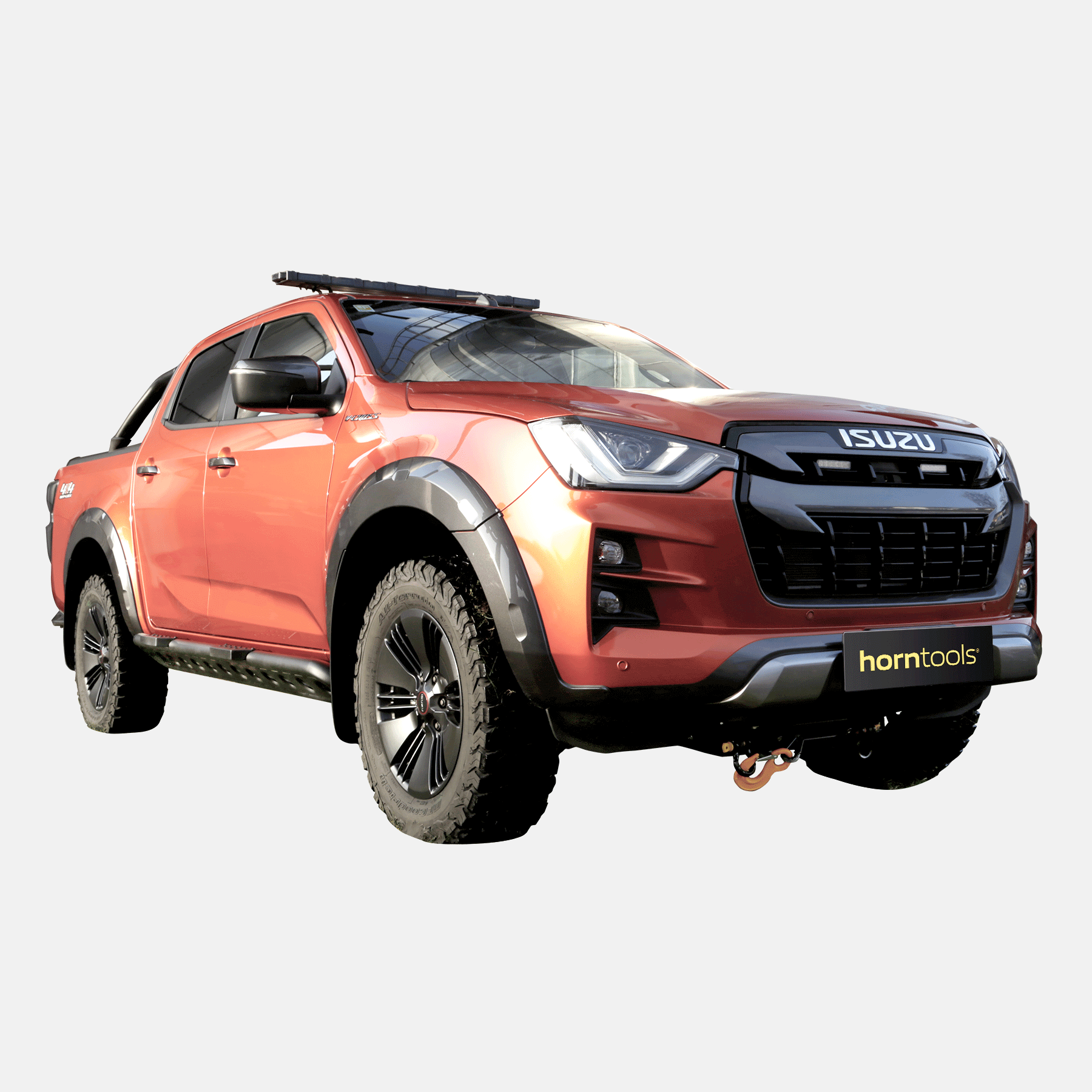 Rockslider LAPIS aluminum for Isuzu D-Max from 2021