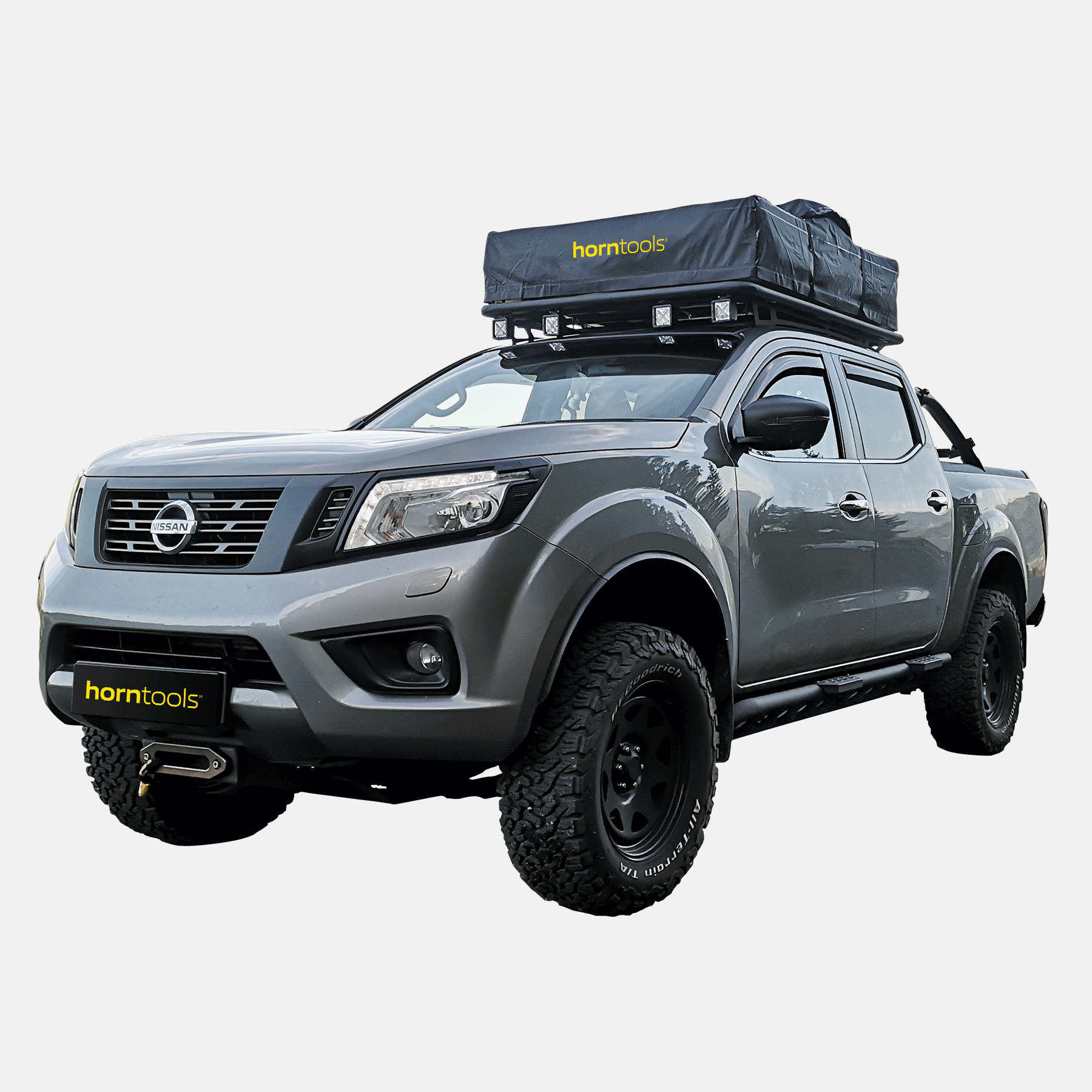 Rockslider LAPIS Aluminium NP300 für Nissan Navara ab Bj. 2016