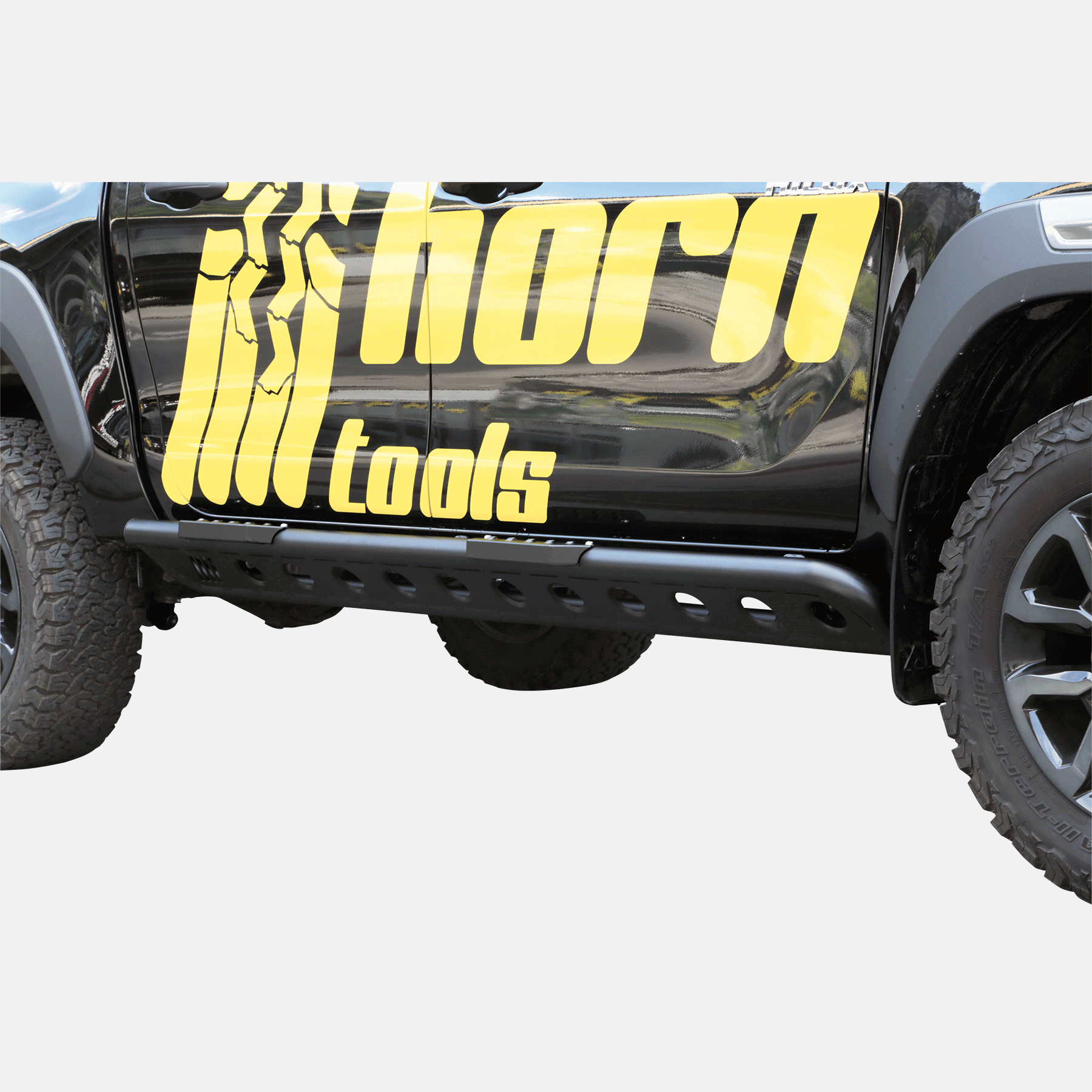 Rockslider LAPIS Aluminium pour Toyota Hilux à partir de l'année 2016