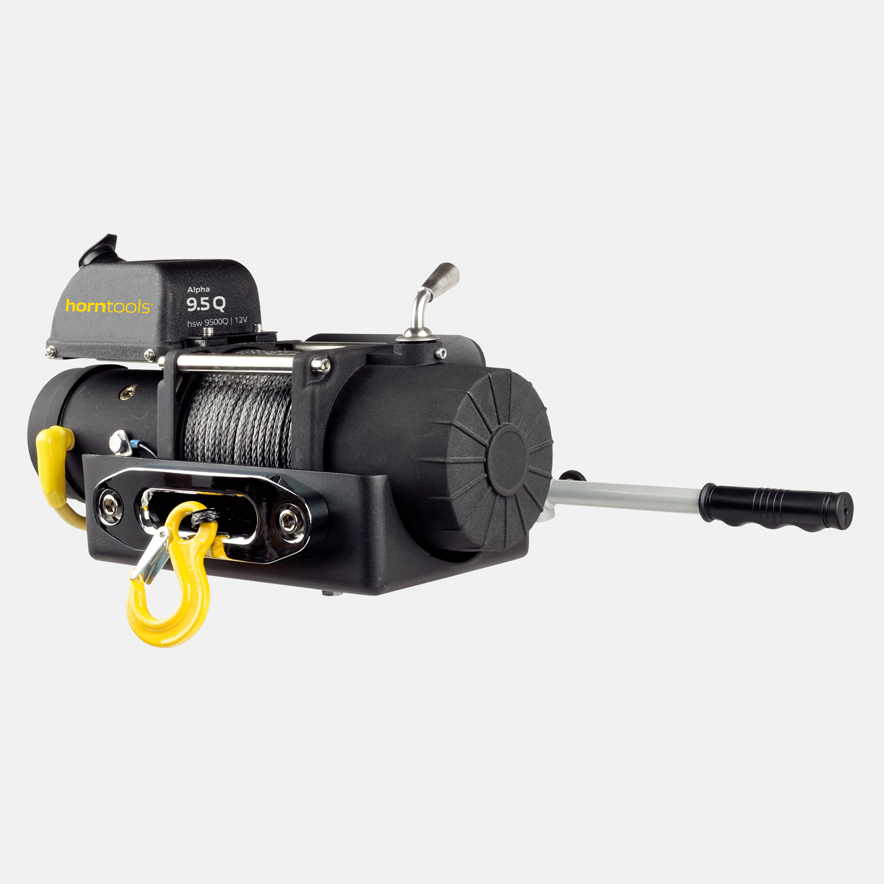 Mobile winch system Super Speed ​​12V with 80m synthetic cable