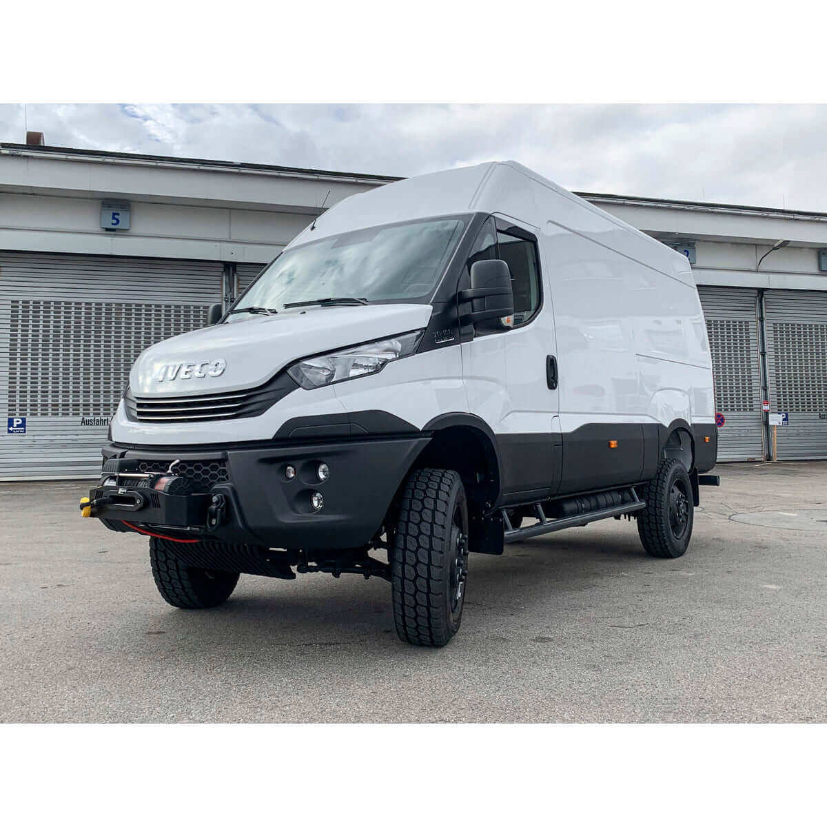 Système de treuil Alpha pour Iveco Daily 4x4 - 5,4 tonnes