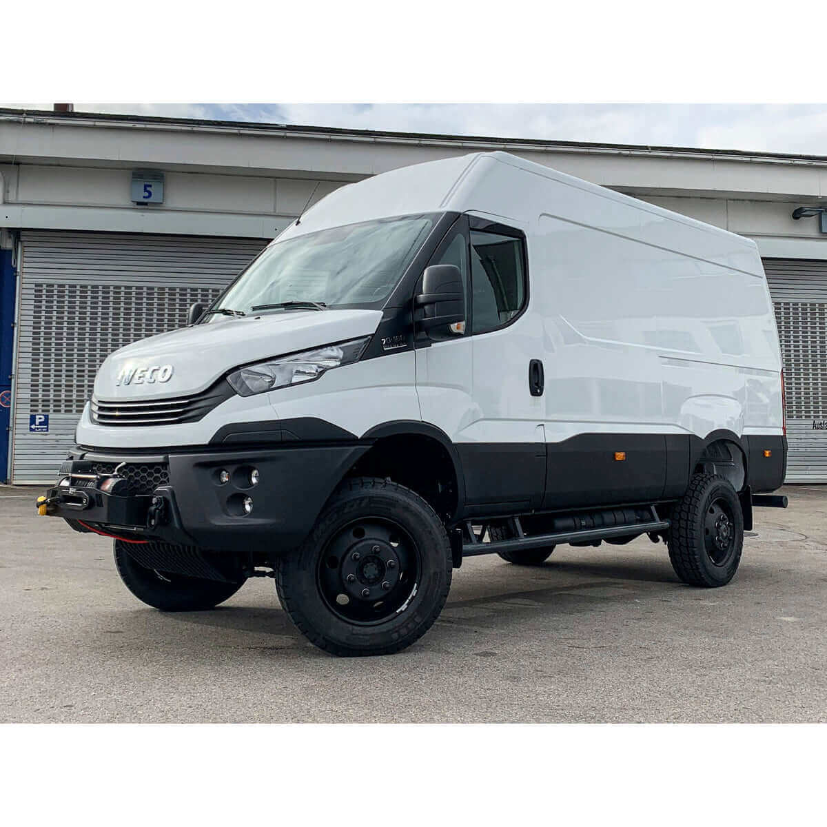 Winch system Alpha for Iveco Daily 4x4 - 5.4 tons