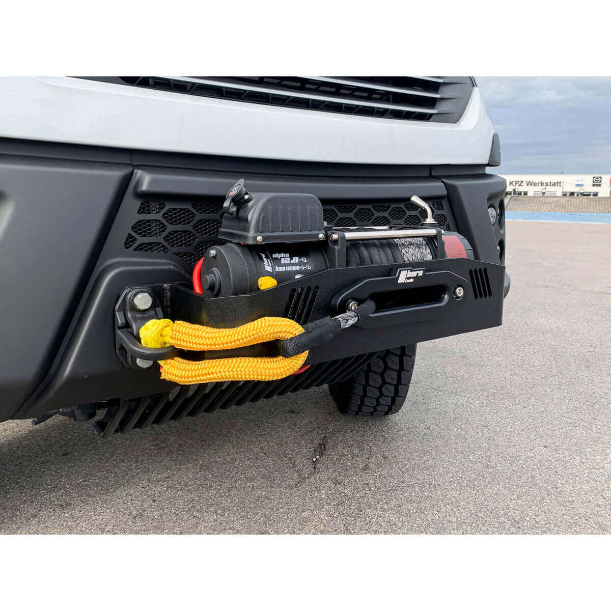 Winch system Alpha for Iveco Daily 4x4 - 5.4 tons