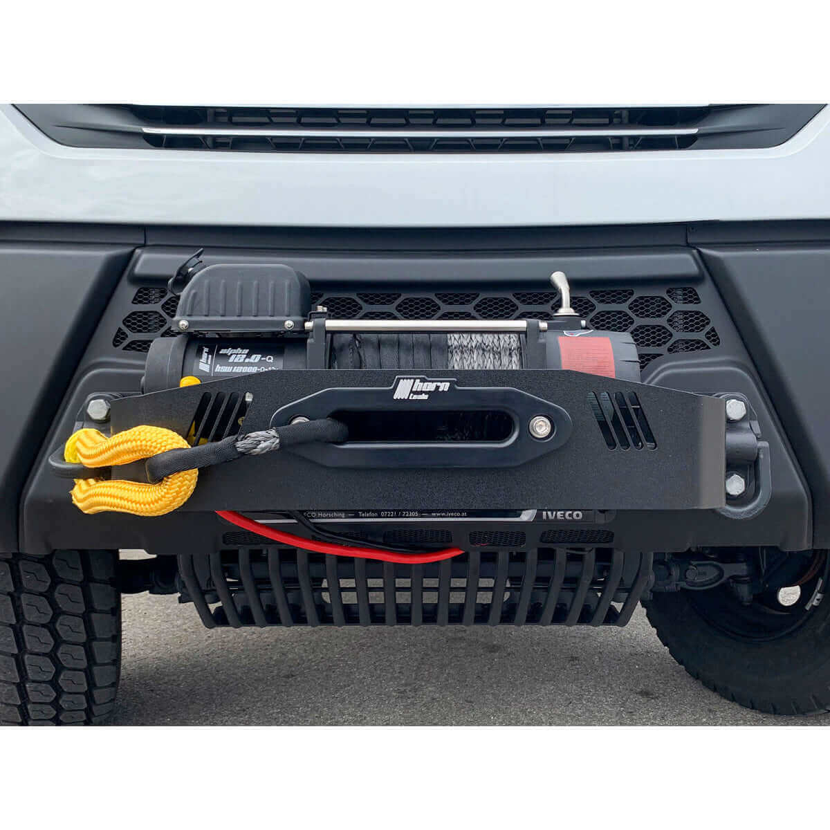 Winch system Alpha for Iveco Daily 4x4 - 5.4 tons