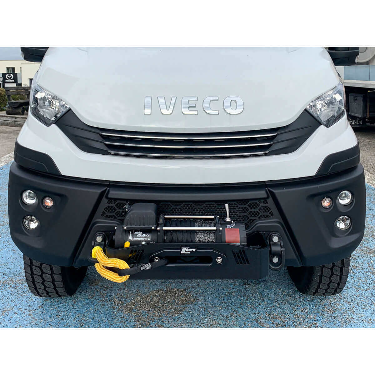 Winch system Alpha for Iveco Daily 4x4 - 5.4 tons