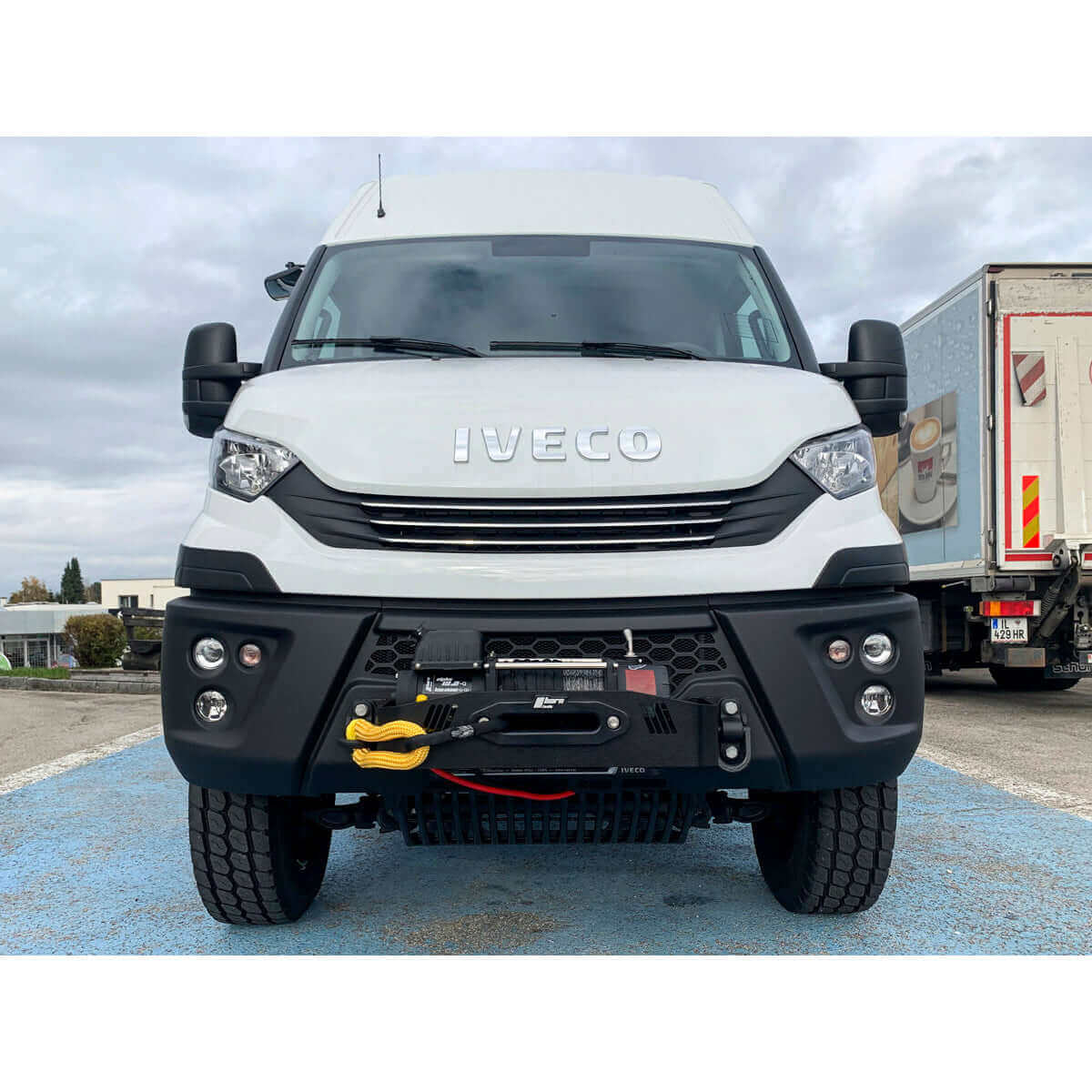 Winch system Alpha for Iveco Daily 4x4 - 5.4 tons