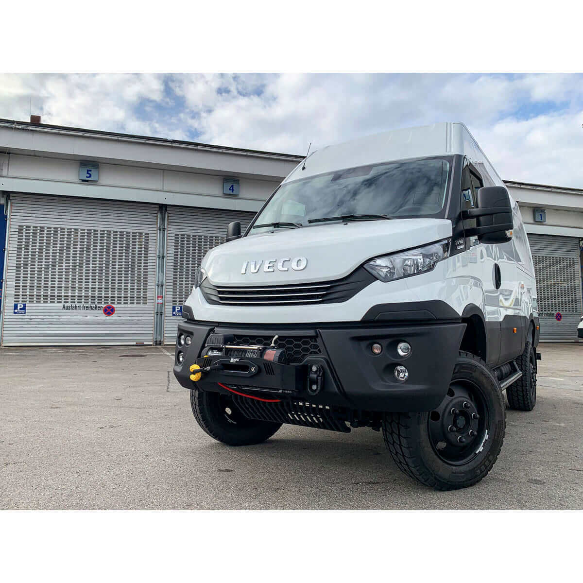 Winch system Alpha for Iveco Daily 4x4 - 5.4 tons