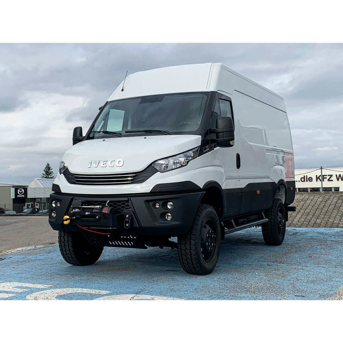 Winch system Alpha for Iveco Daily 4x4 - 5.4 tons