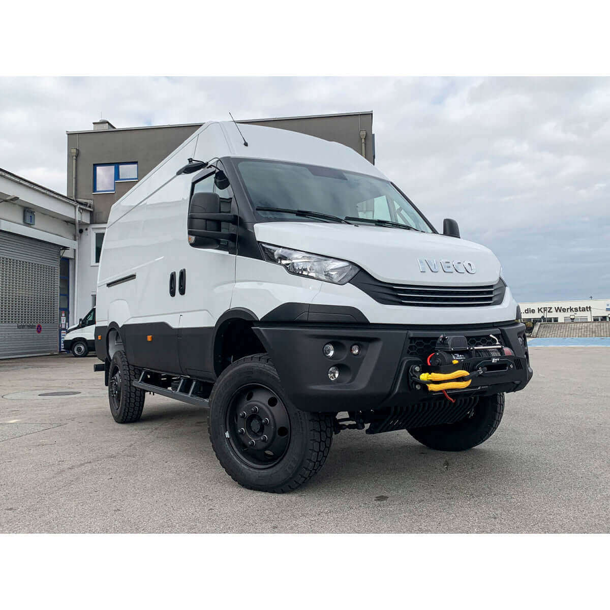 Winch system Alpha for Iveco Daily 4x4 - 5.4 tons