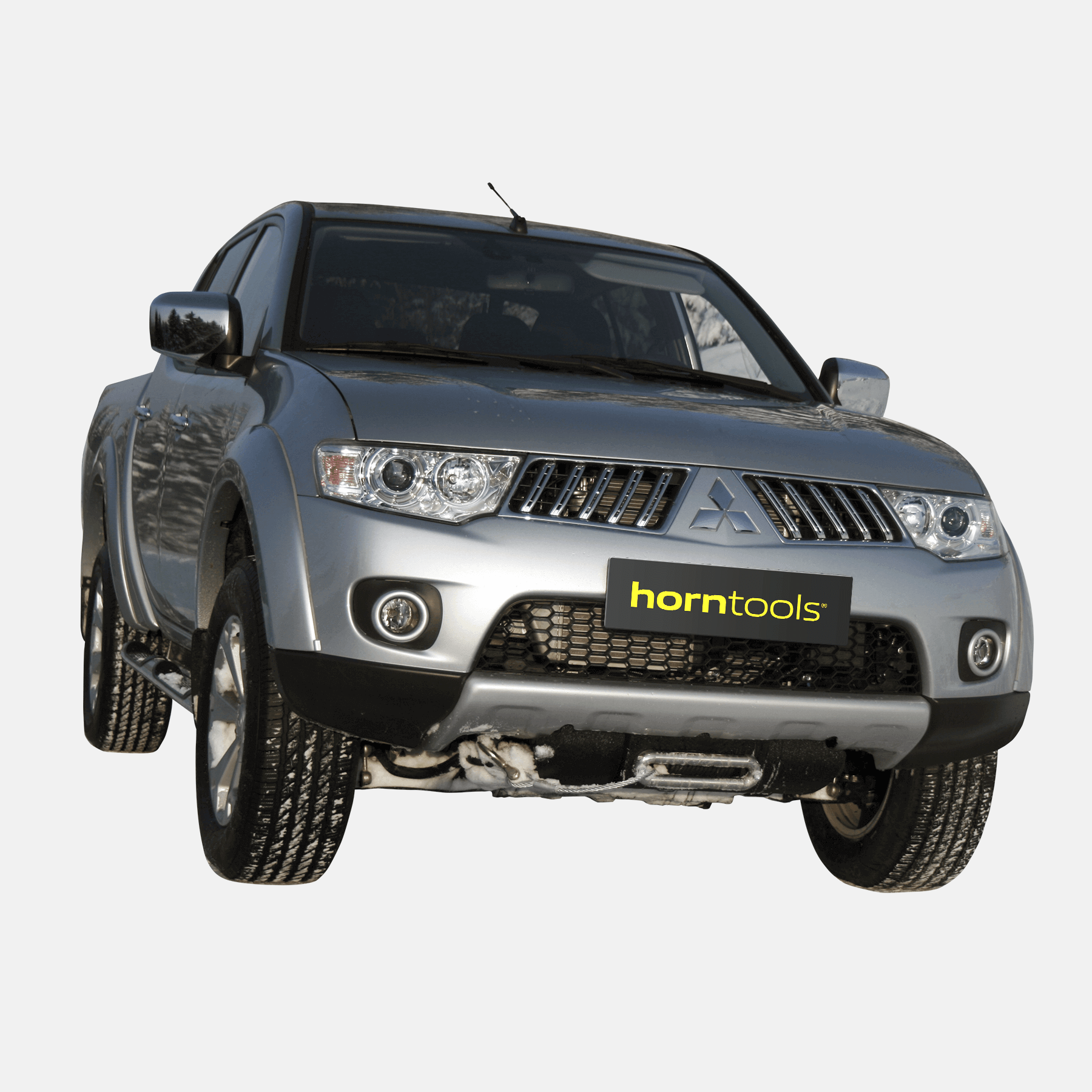 Seilwindensystem Alpha für Mitsubishi L200 2006-2015 - 4.3 Tonnen