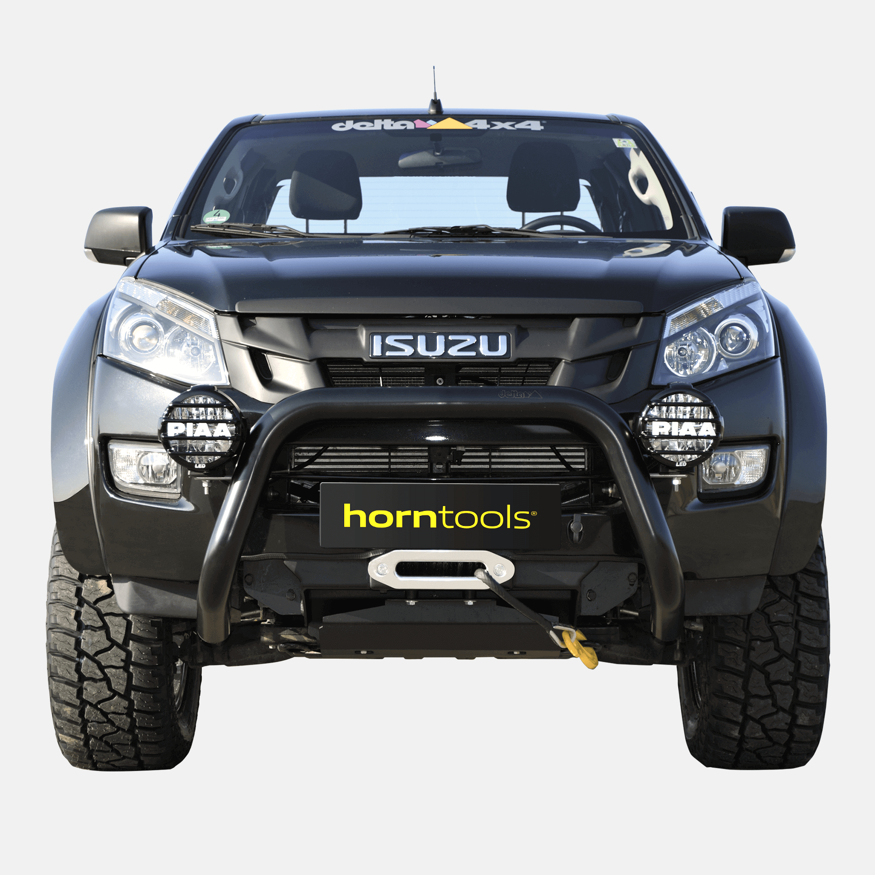 Système de treuil Alpha pour Isuzu D-Max 2017 - 2020 - 4,3 tonnes