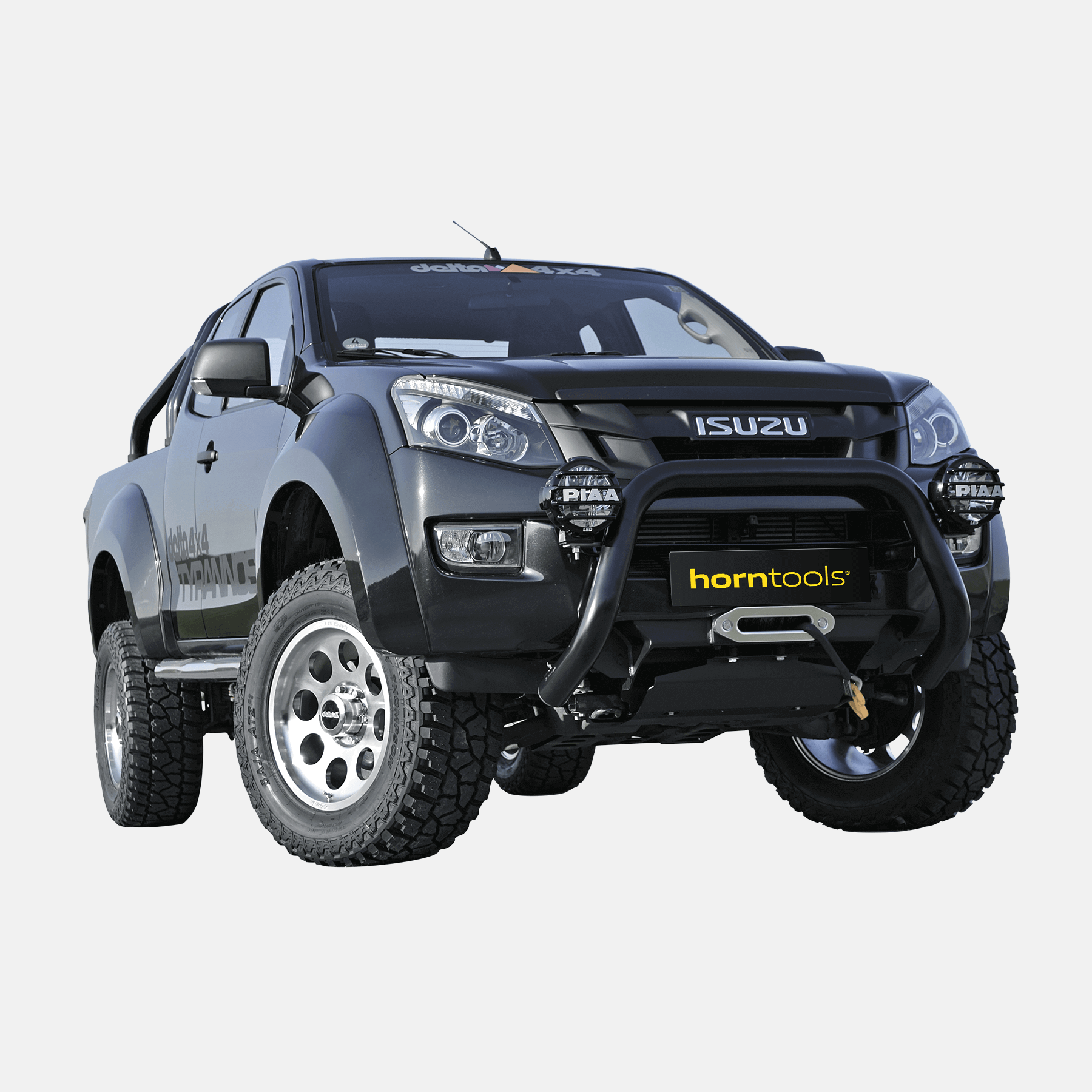 Système de treuil Alpha pour Isuzu D-Max 2017 - 2020 - 4,3 tonnes