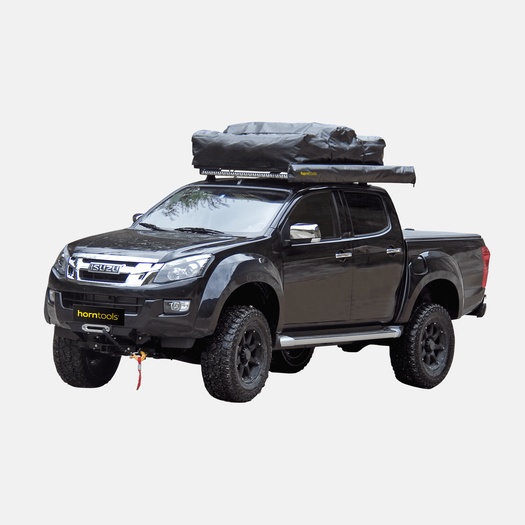 Système de treuil Alpha pour Isuzu D-Max 2017 - 2020 - 4,3 tonnes