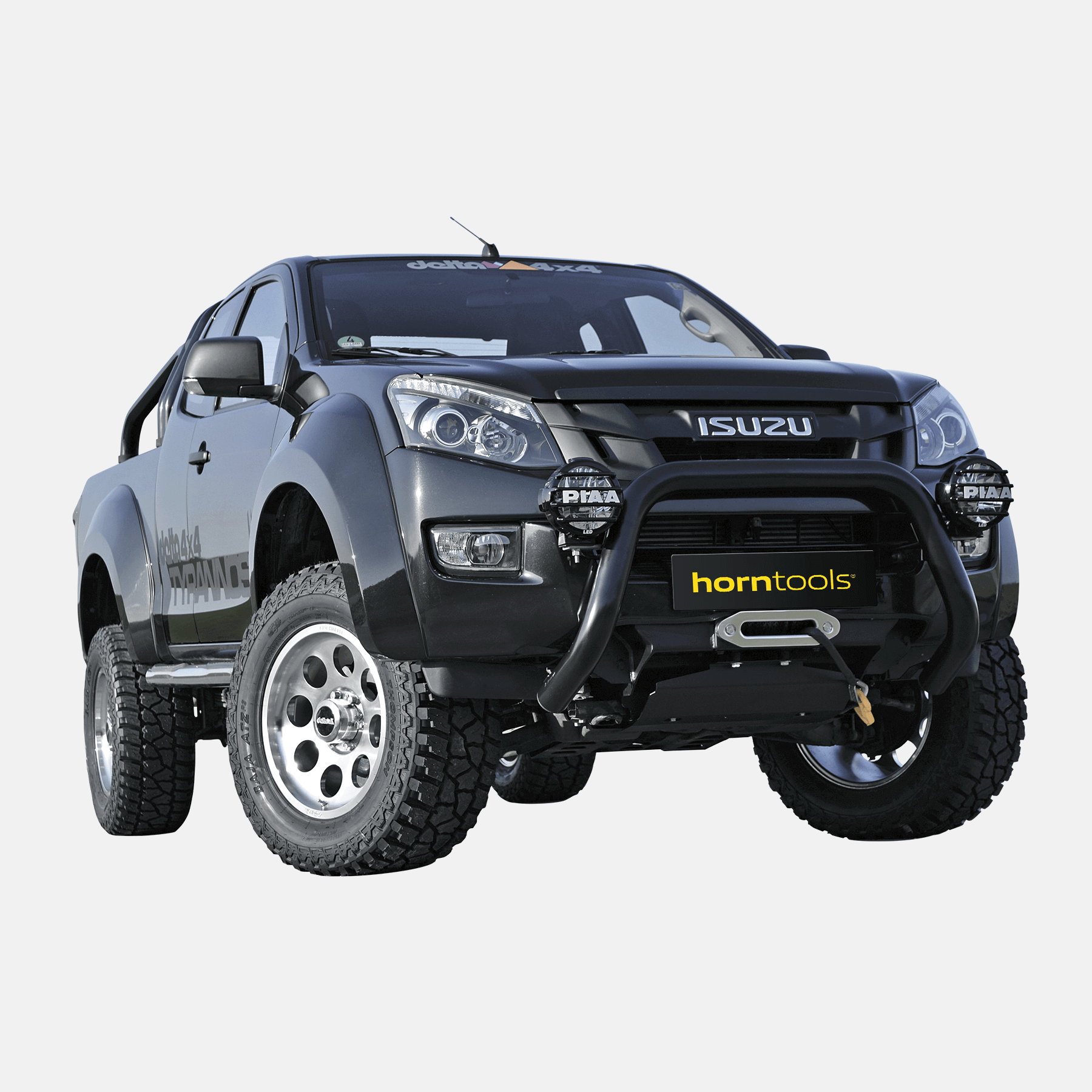 Seilwindensystem Alpha für Isuzu D-Max Bj. 07/2012 bis 05/2017 - 4,3 Tonnen