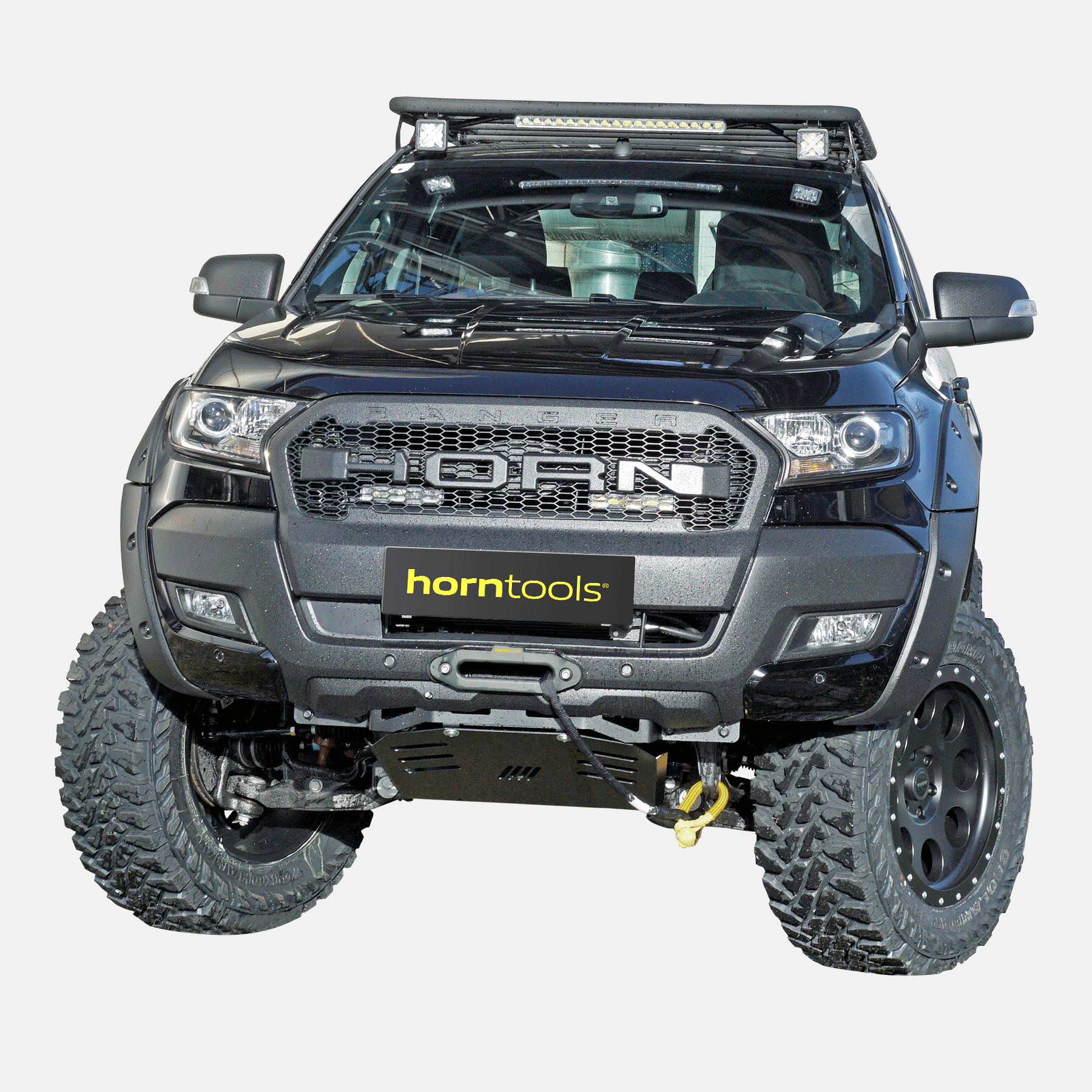 Système de treuil Alpha 4,3 tonnes pour Ford Ranger année 2016-2022