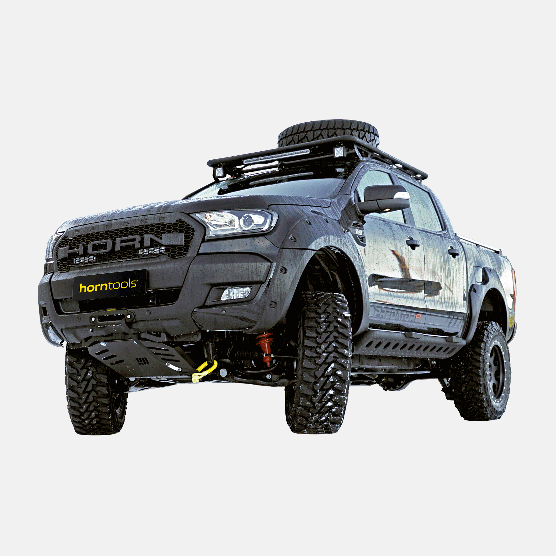 Seilwindensystem Alpha 4,3 Tonnen für Ford Ranger Baujahr 2016-2022