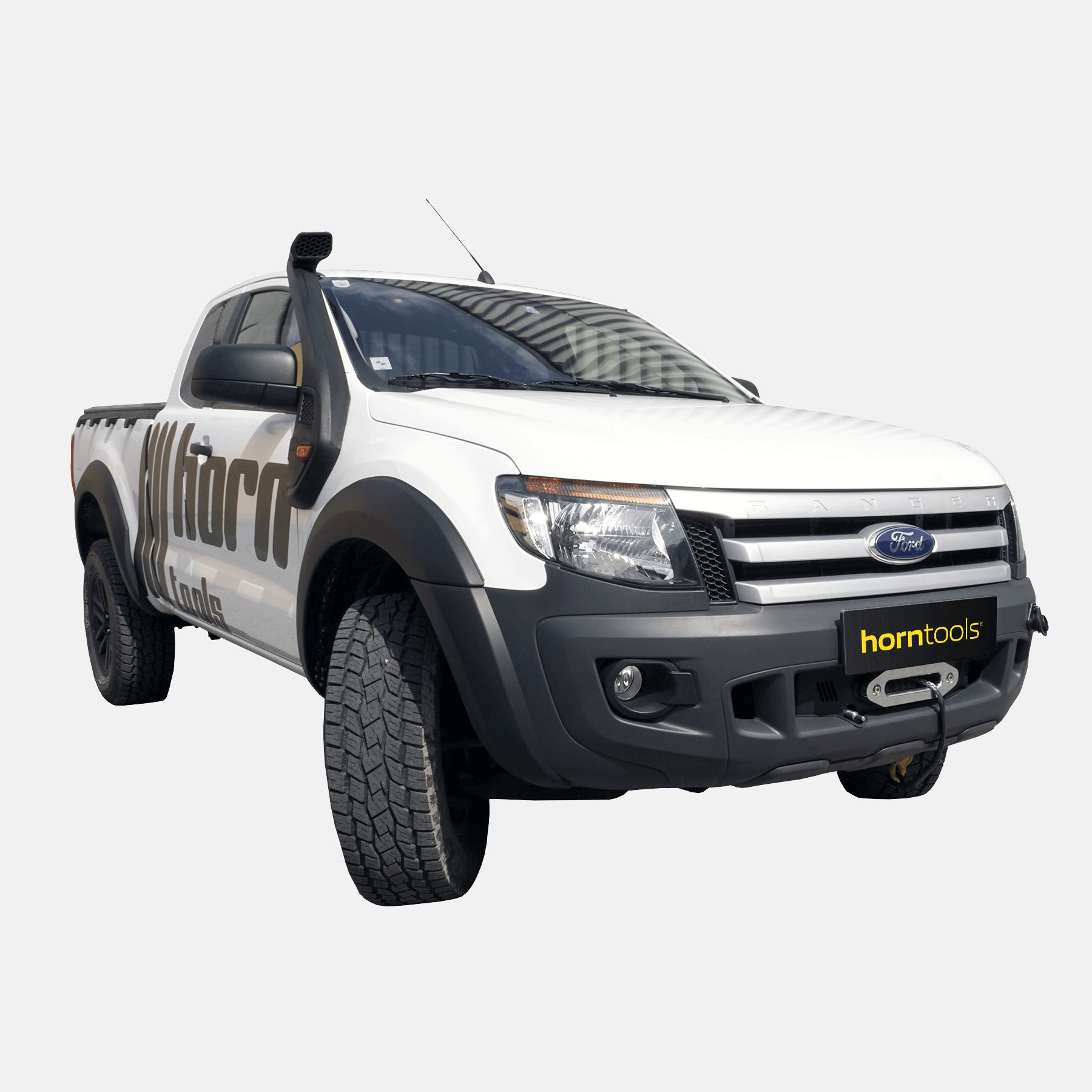 Alpha winch system for Ford Ranger T6 4.3 tons built between 2012 and 2015