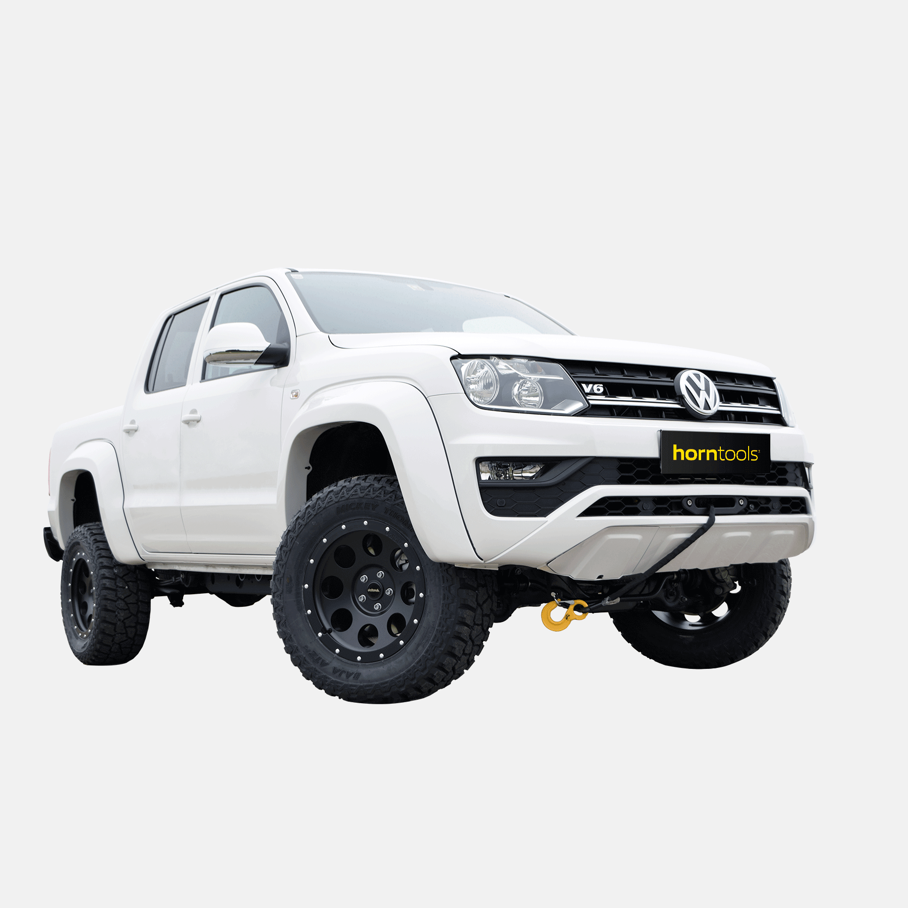 Seilwindensystem Alpha 4,3 Tonnen für Volkswagen® Amarok ab Bj. 2010 bis 2020