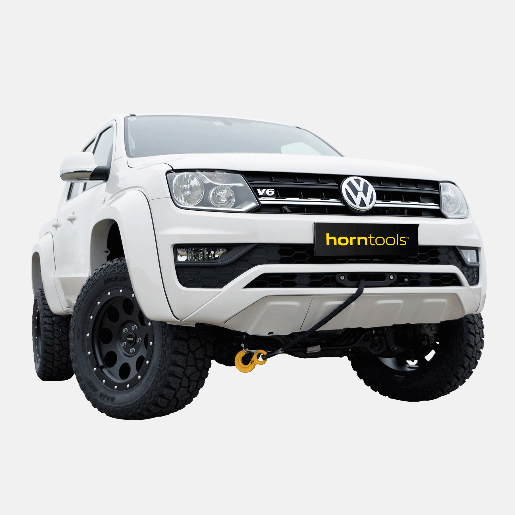 Seilwindensystem Alpha 4,3 Tonnen für Volkswagen® Amarok ab Bj. 2010 bis 2020