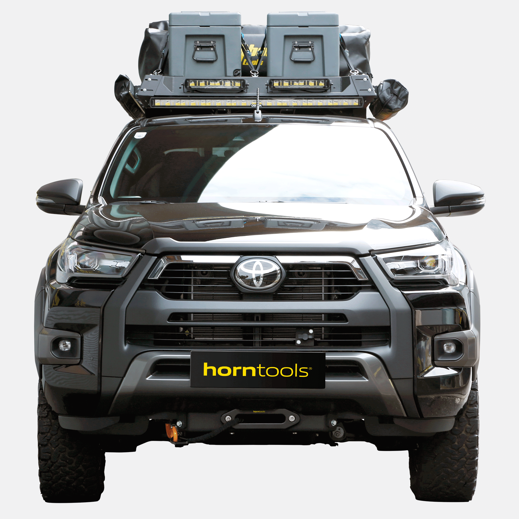 Winch system Alpha 4.3 tons for Toyota Hilux Revo from 2016