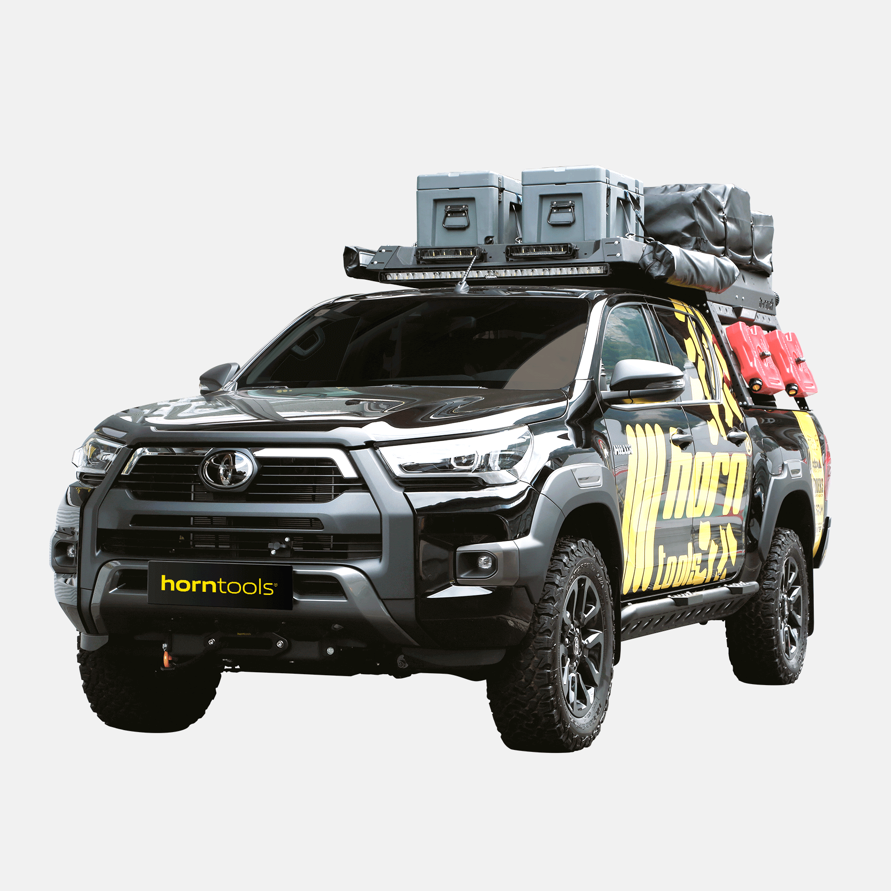 Seilwindensystem Alpha 4,3 Tonnen für Toyota Hilux Revo ab Bj. 2016