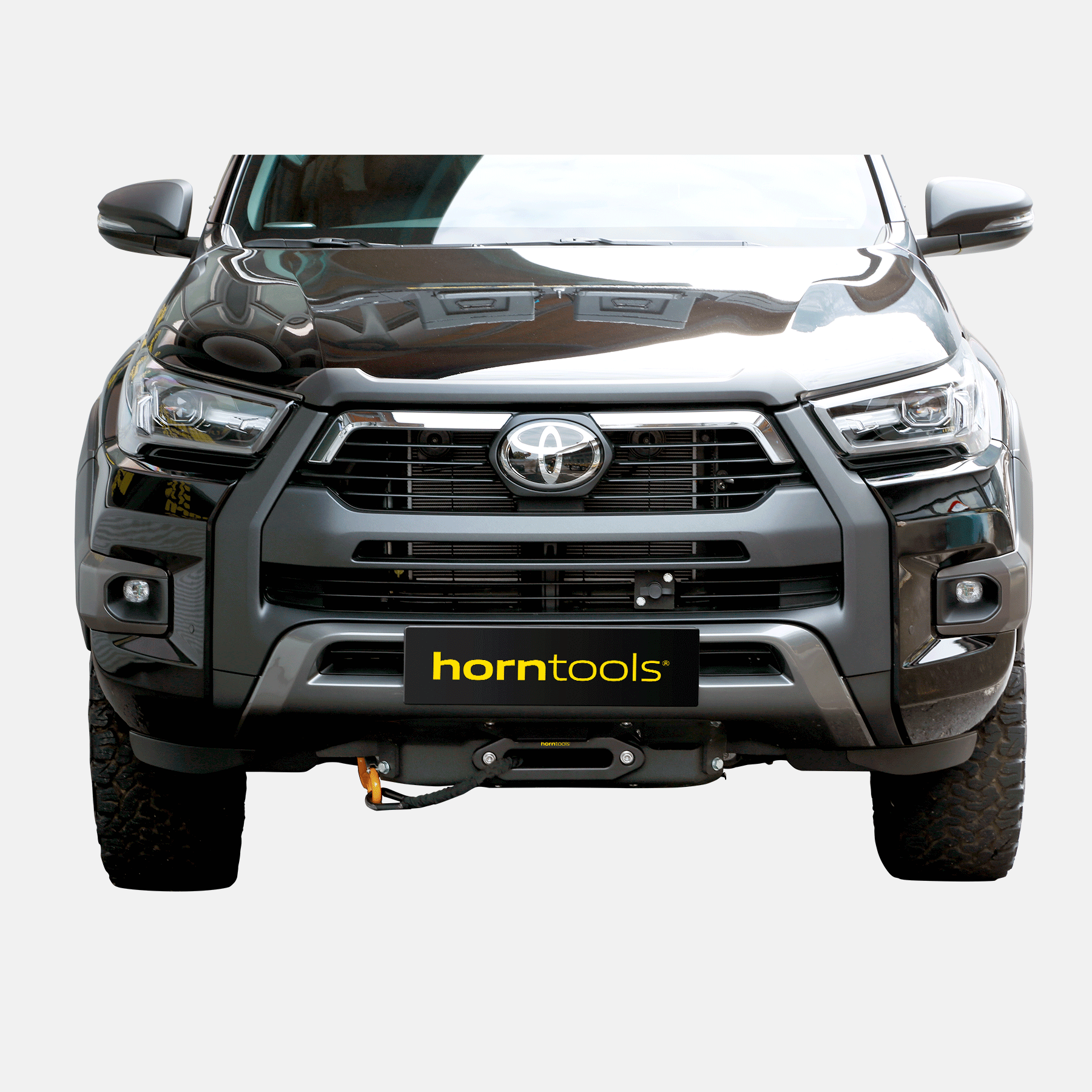 Winch system Alpha 4.3 tons for Toyota Hilux Revo from 2016