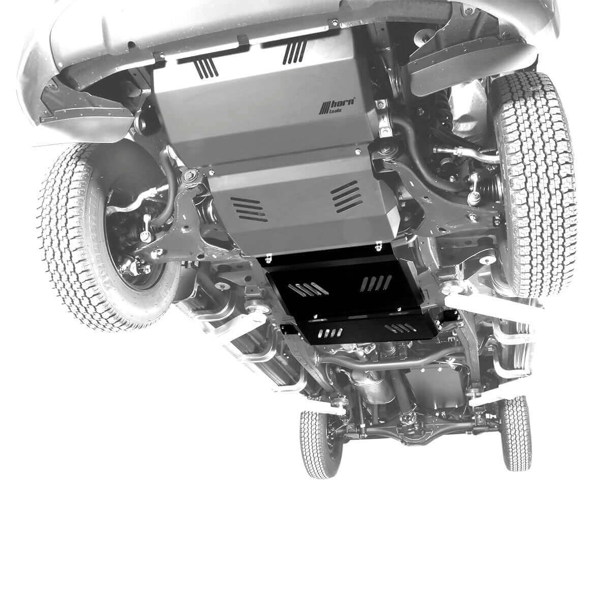 Skid plate automatic set complete for Mitsubishi L200