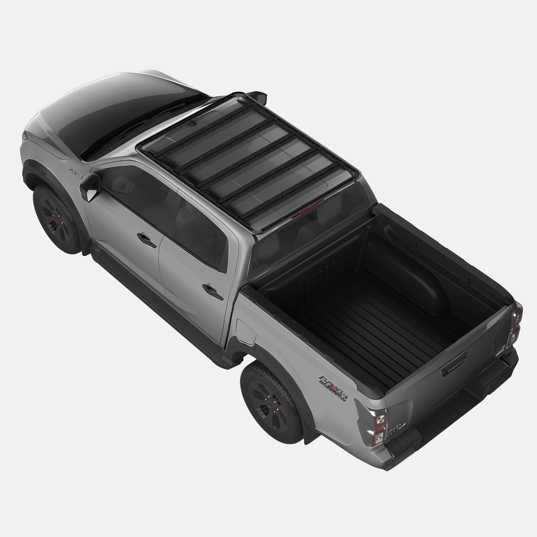 Barres de toit ExRoof pour Isuzu D-Max à partir de l'année 2021 Double Cab