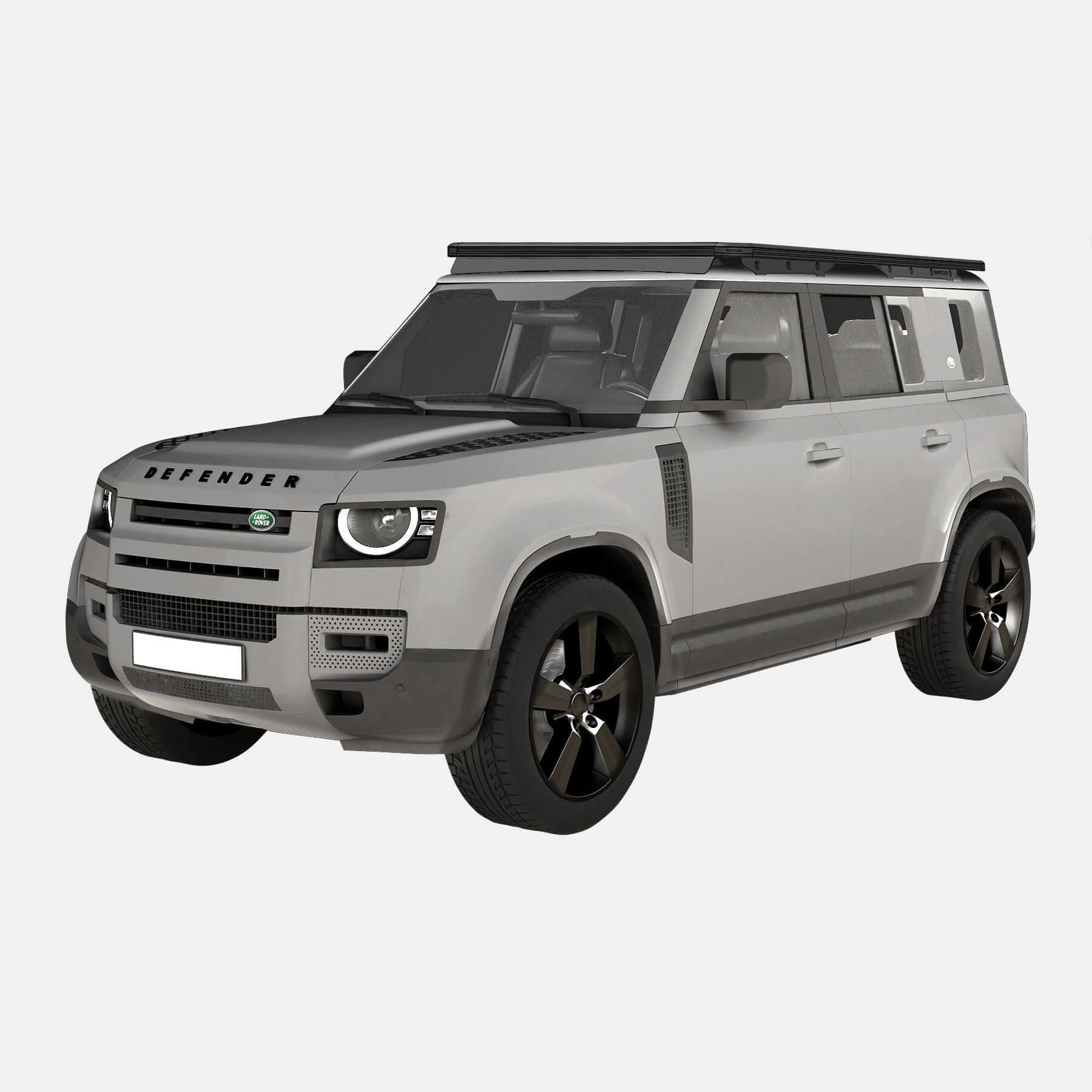 Barres de toit pour Land Rover Defender 110 avec rails OEM (année à partir de 2020)