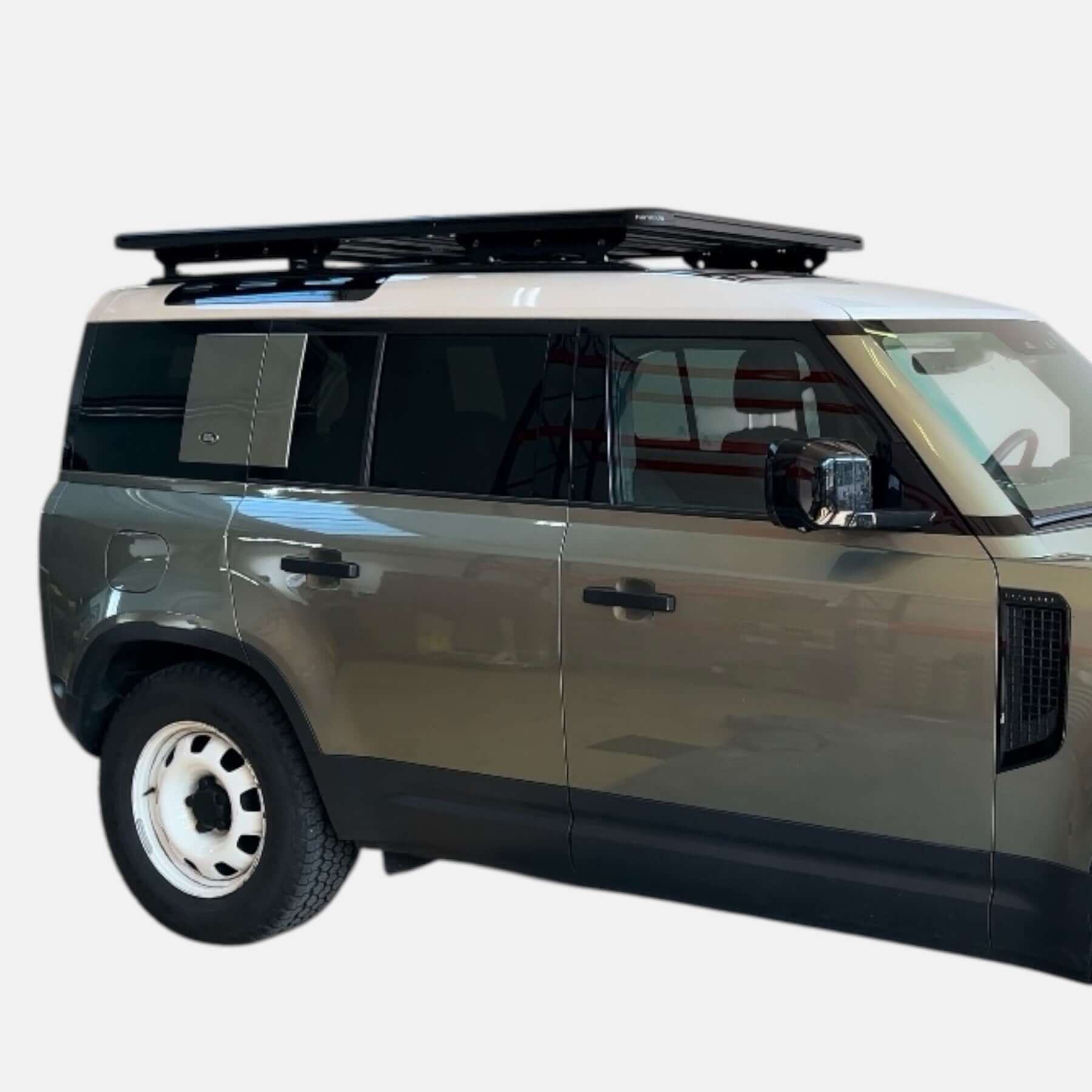 ExRoof roof rack for Land Rover Defender 110 with OEM rails (model year from 2020)