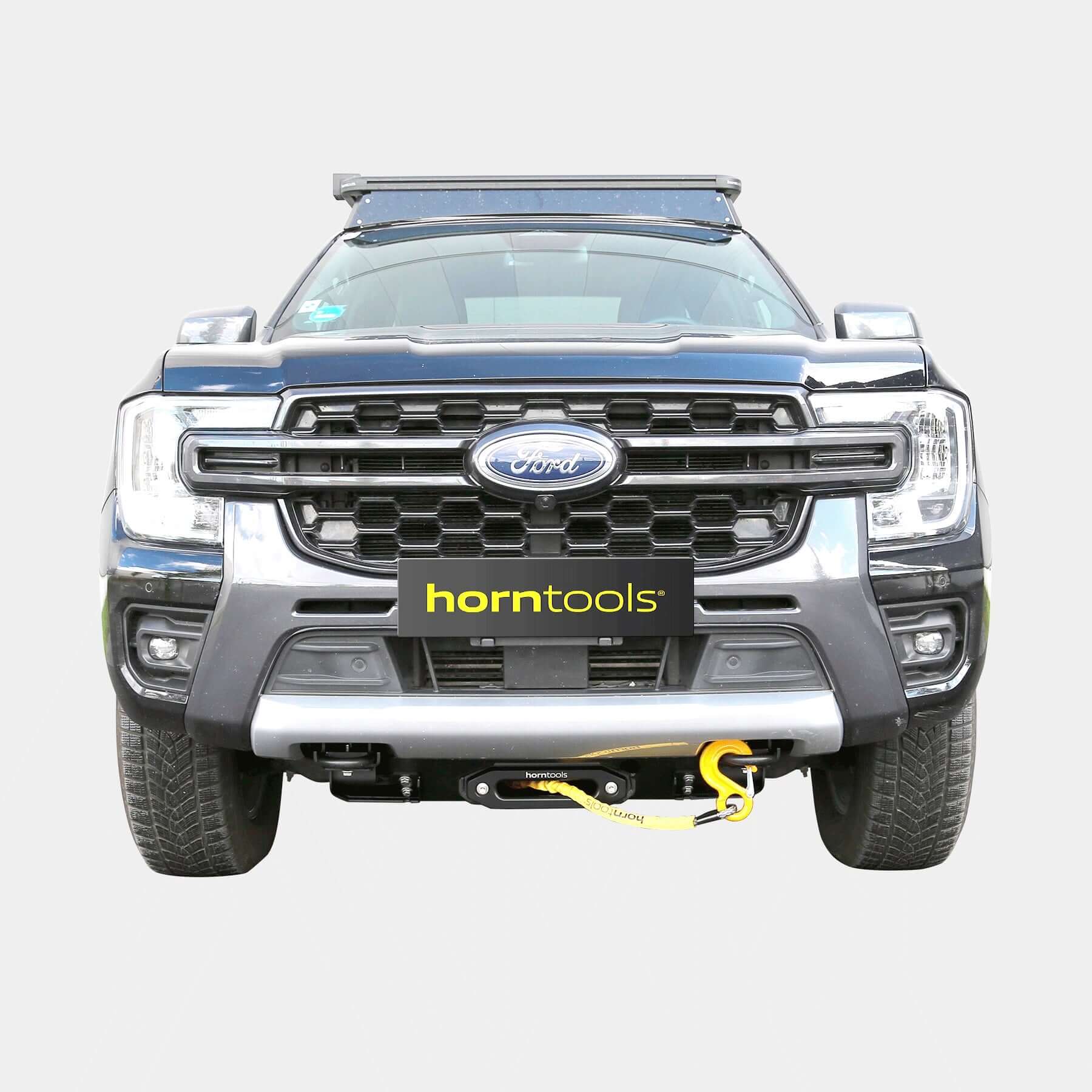 Cable winch system for Ford Ranger (from model year 2023)