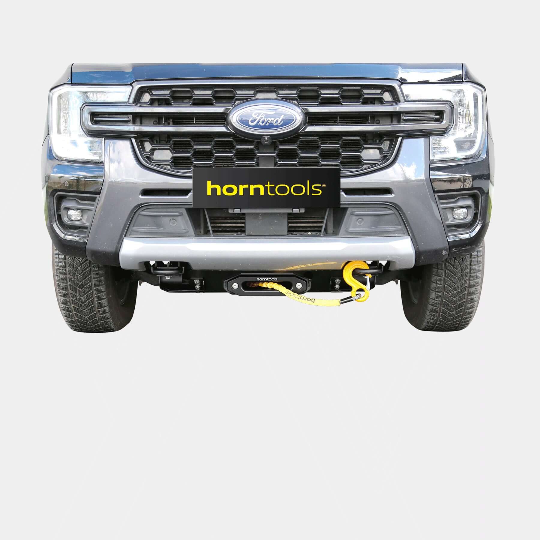 Cable winch system for Ford Ranger (from model year 2023)