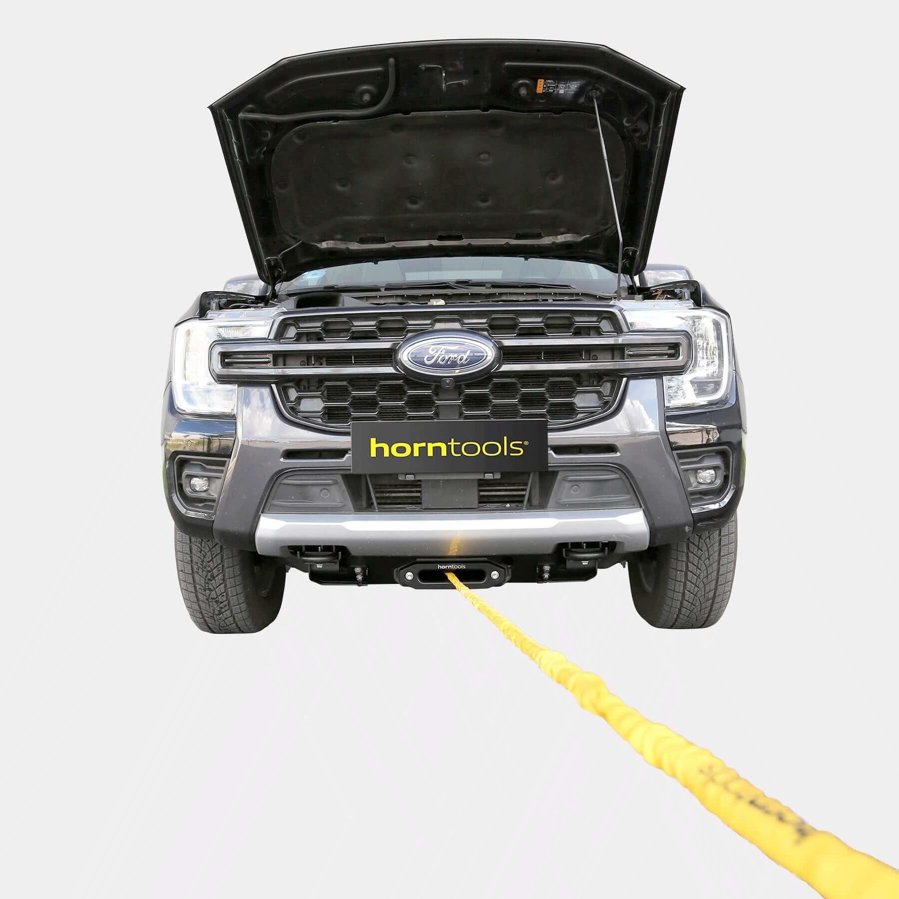 Cable winch system for Ford Ranger (from model year 2023)