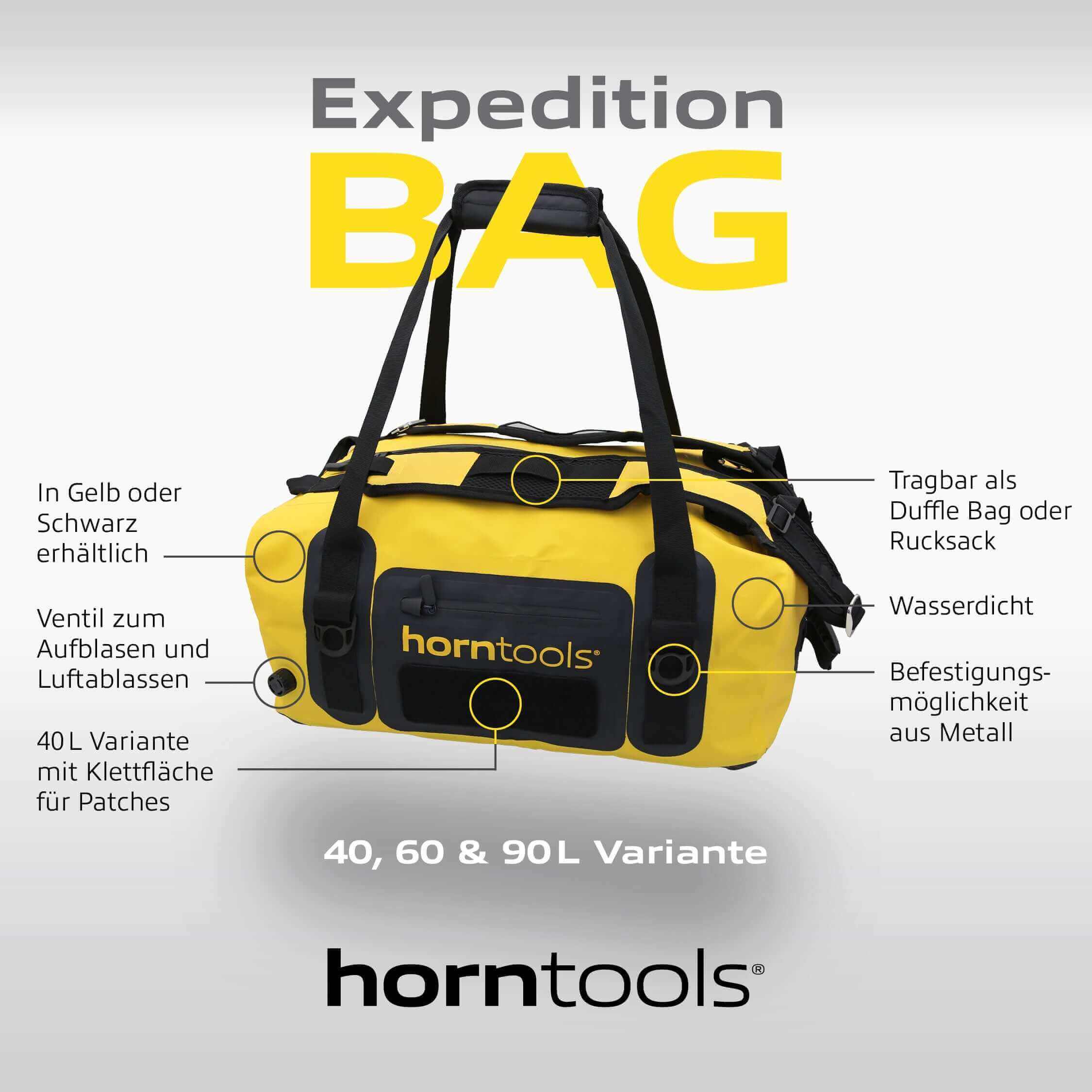 Expedition Bag - Wasserdichte Tasche